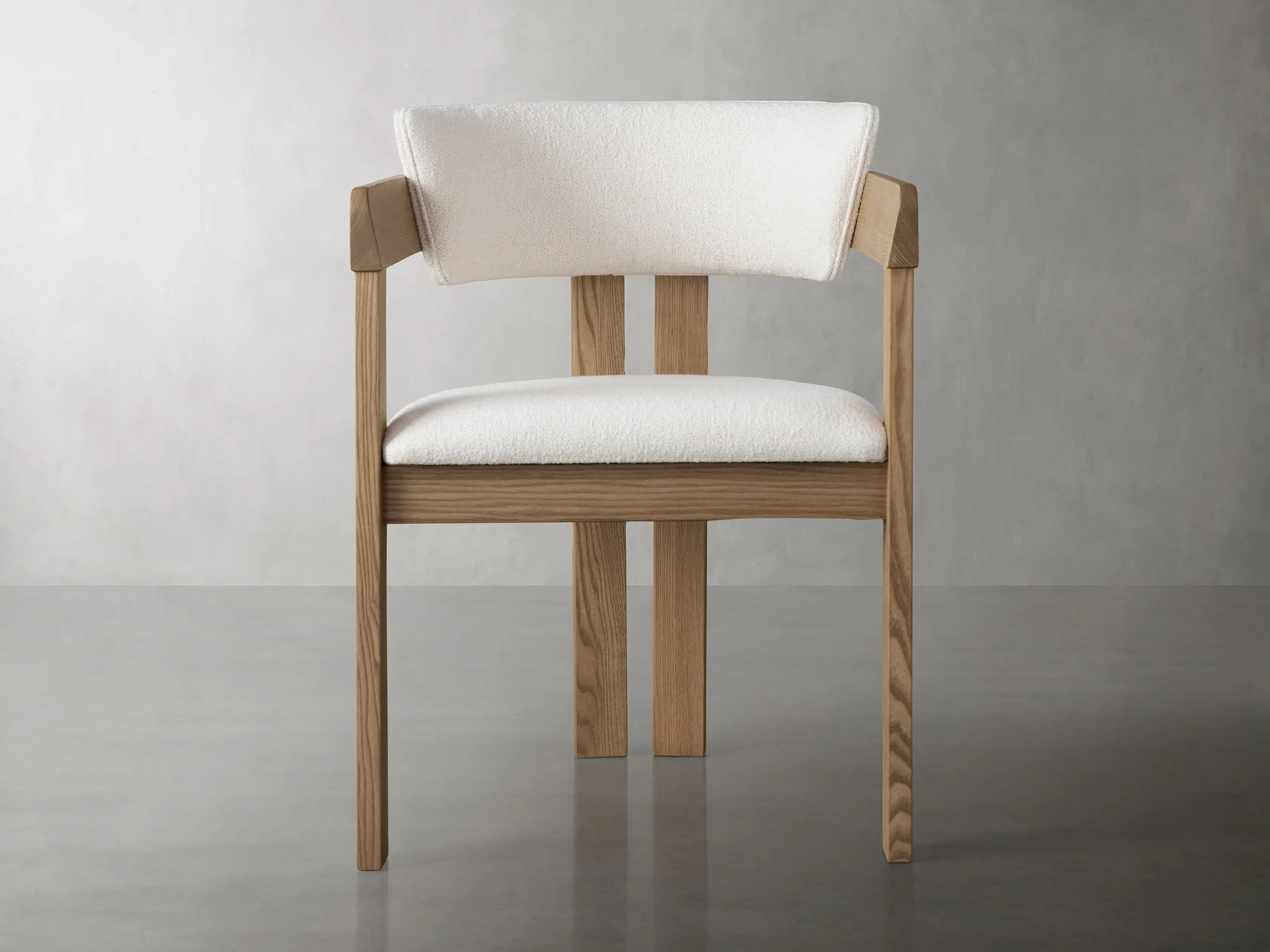 Rodin Dining  Arm Chair in Natural | Arhaus