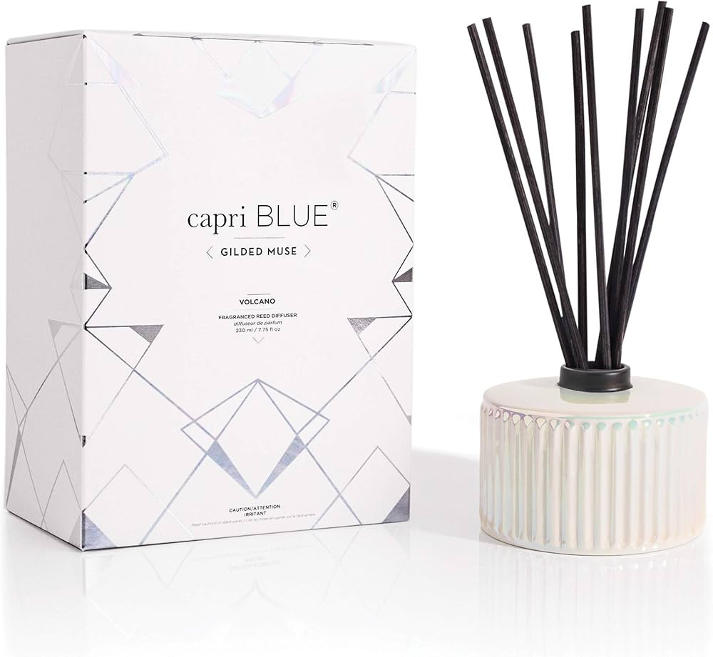 Capri Blue Muse Reed Oil Diffuser - Comes with Diffuser Sticks, Oil, and Glass Bottle - Aromatherapy | Amazon (US)