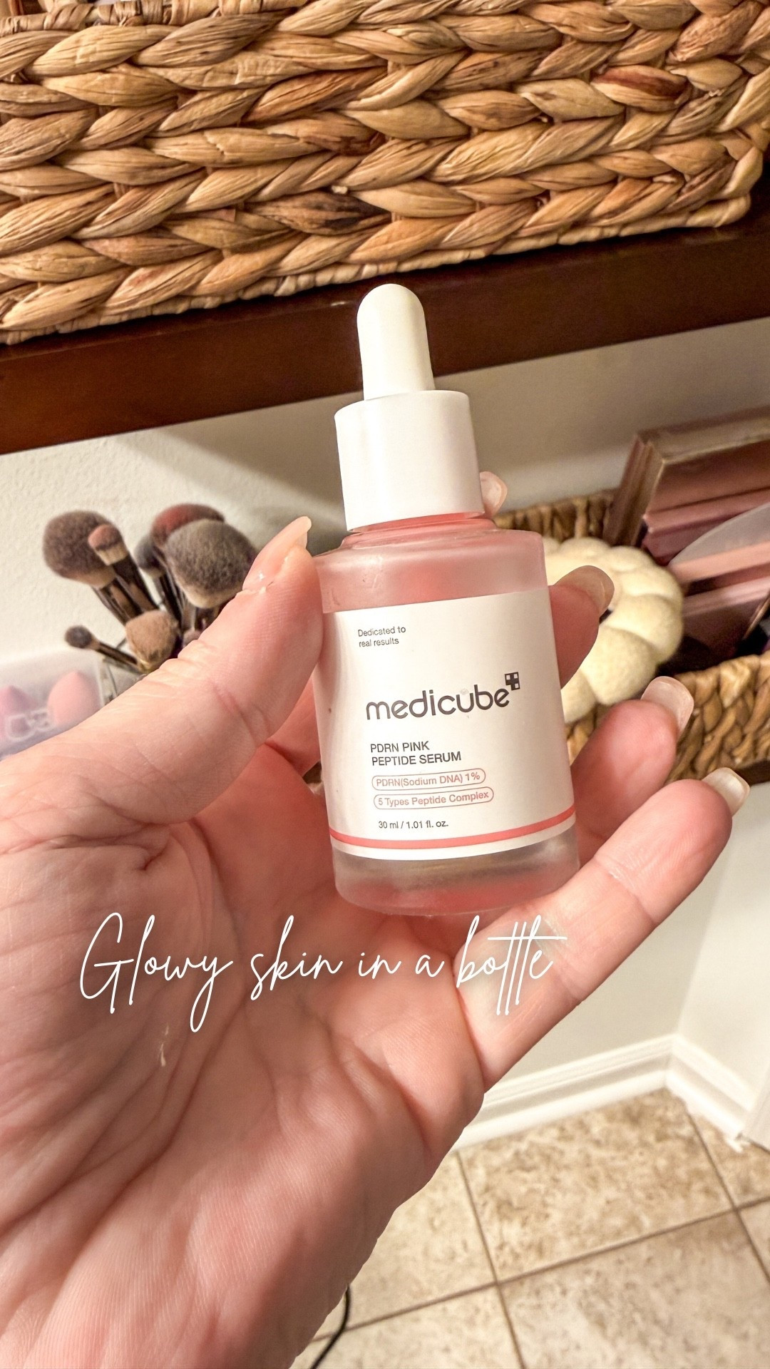 Glowy skin in a bottle ✨ This peptide serum has been my go-to for that hydrated, plump look lately. Lightweight, soothing, and perfect under makeup 🤍 

Amie Pagan, Medicube 

#LTKmorningroutine #LTKBeauty