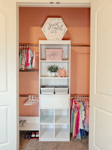 Closet system for kids. Custom closet. DIY closet. White closet organizers. Closet organization  

#LTKSpringSale #LTKhome #LTKkids