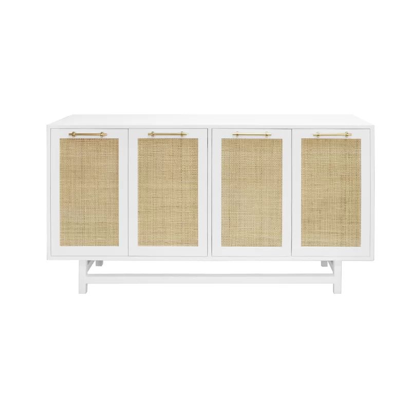 Macon 70" Wide Pine Wood Sideboard | Wayfair Professional