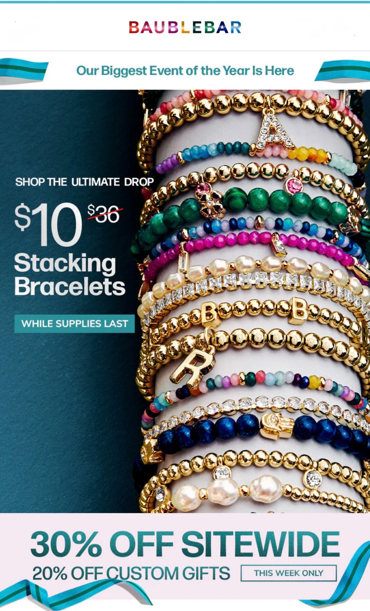 BaubleBar’s most anticipated event of the year is finally here! Enjoy 30% off sitewide and 20% off custom gifts until December 2nd. The discount is automatically applied at checkout, no code is needed. Lots of stacking bracelets are just $10. These will make great stocking stuffers.




Baublebar Black Friday event, Baublebar bracelets, baublebar tennis bracelets, baublebar tennis necklace, tennis pieces, 

#LTKHoliday #LTKGiftGuide #LTKCyberWeek