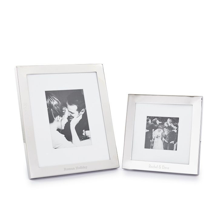 Classic Silver Photo Frame | Mark and Graham
