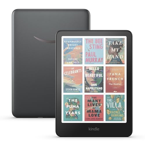 Introducing Amazon Kindle Colorsoft Signature Edition (32 GB) – With color display, auto-adjusting front light, wireless charging, and long battery life - Metallic Black | Amazon (US)