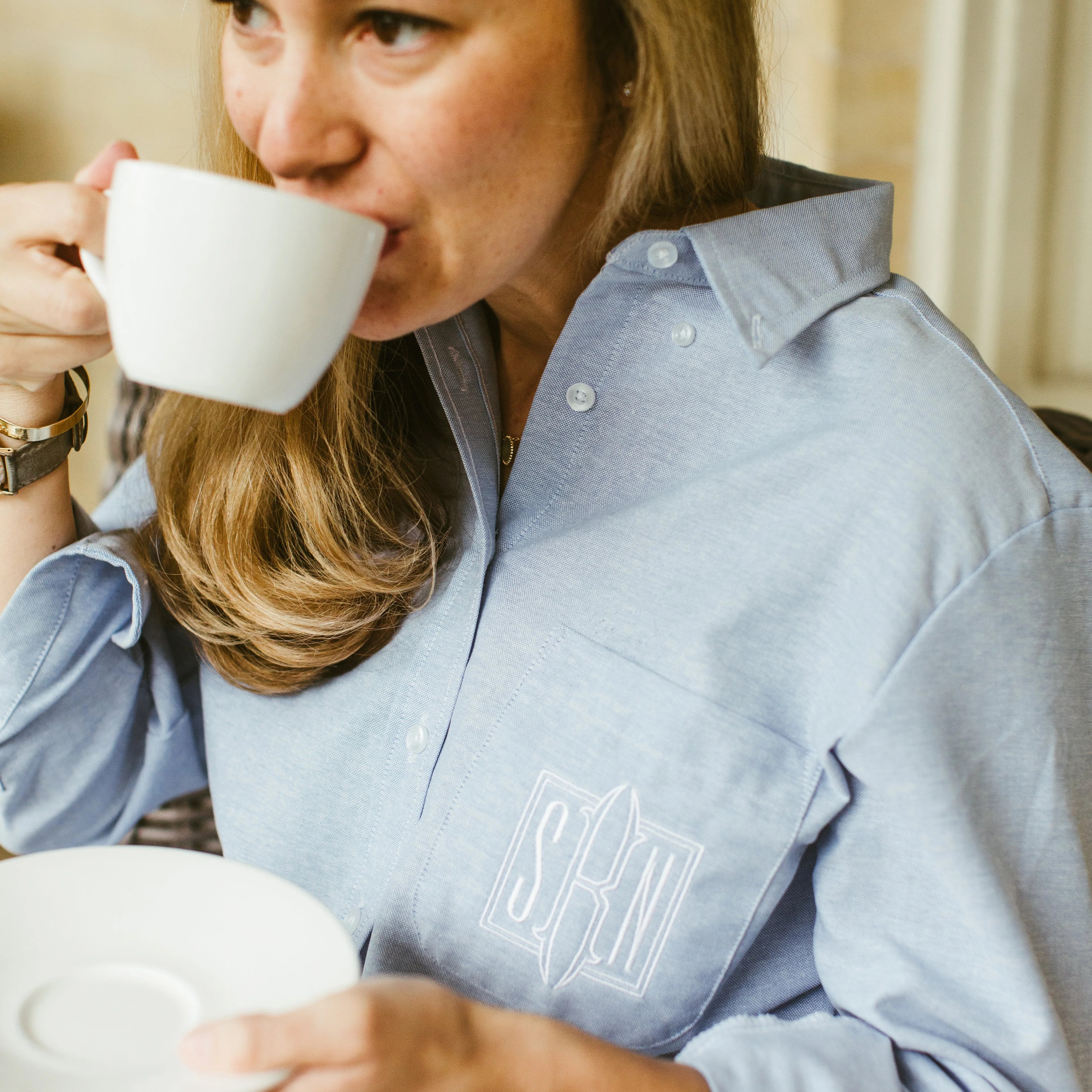 Blue Oxford | Katie Kime Inc