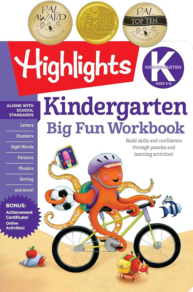 Kindergarten Big Fun Workbook (Highlights Big Fun Activity Workbooks) | Amazon (US)