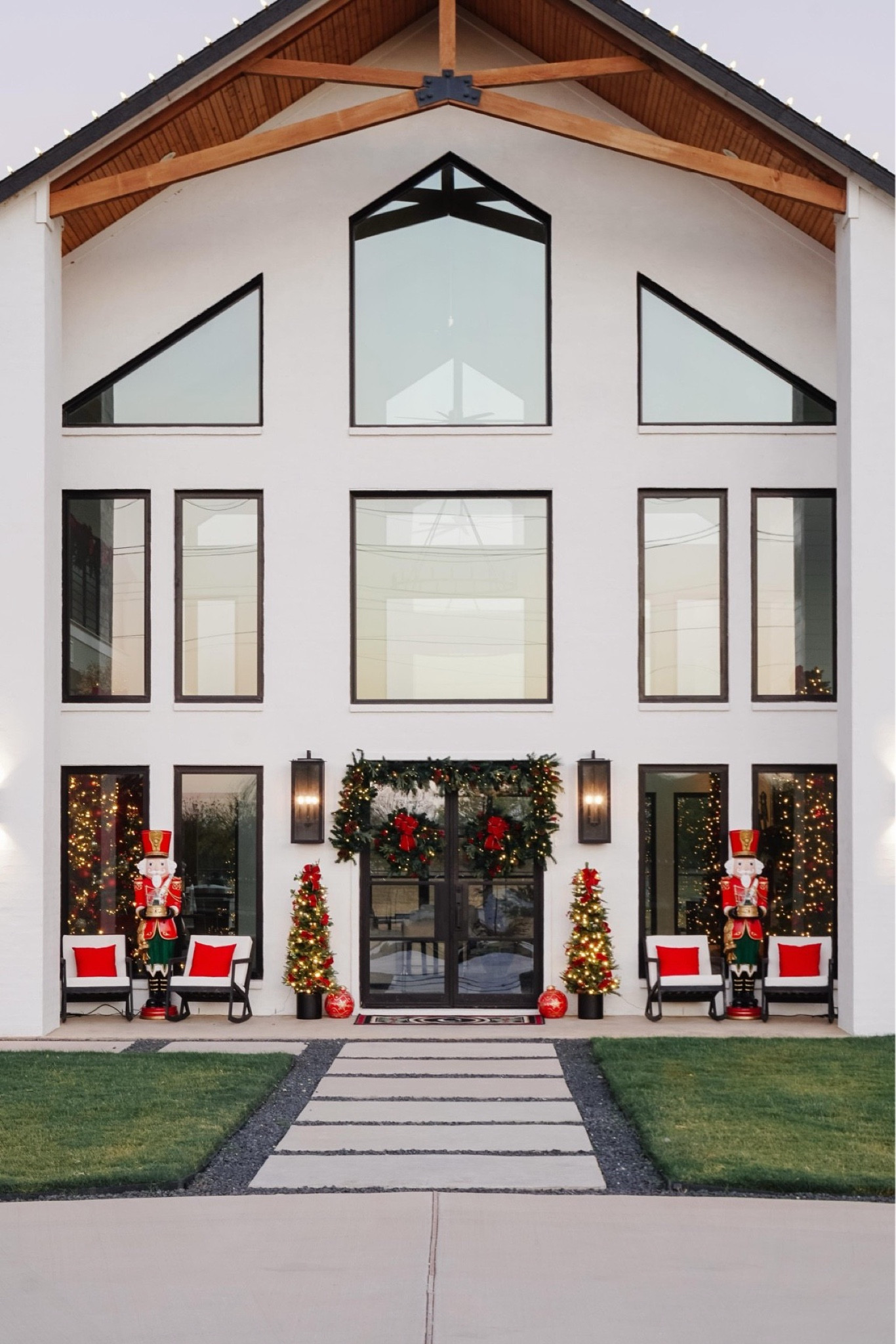 Decking out my front porch for the holidays with all the festive touches! These festive wreaths, classic garland, red pillows, outdoor trees, and life-size nutcrackers make such a statement and set the perfect holiday tone. And here’s the best part: You don’t have to wait until Black Friday to start shopping! Get a Sneak Peek at Wayfair’s Black Friday sale with savings up to 70% off sitewide and fast shipping! Perfect for all your holiday home essentials! 

@wayfair #Wayfair #WayfairPartner

#LTKHome #LTKHoliday #LTKCyberWeek