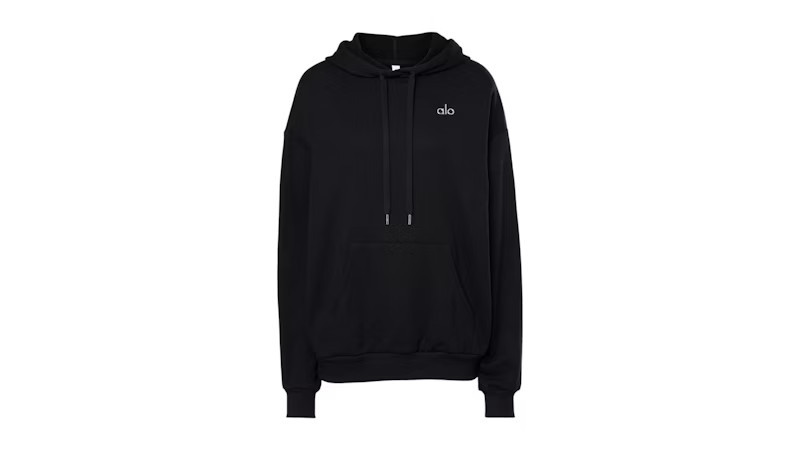 Women's Alo Yoga Accolade CottonBlend Hoodie in Black | StockX