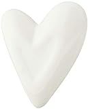 Creative Co-Op White Ceramic Heart Ring Dish, 2.75" L x 2.25" W | Amazon (US)
