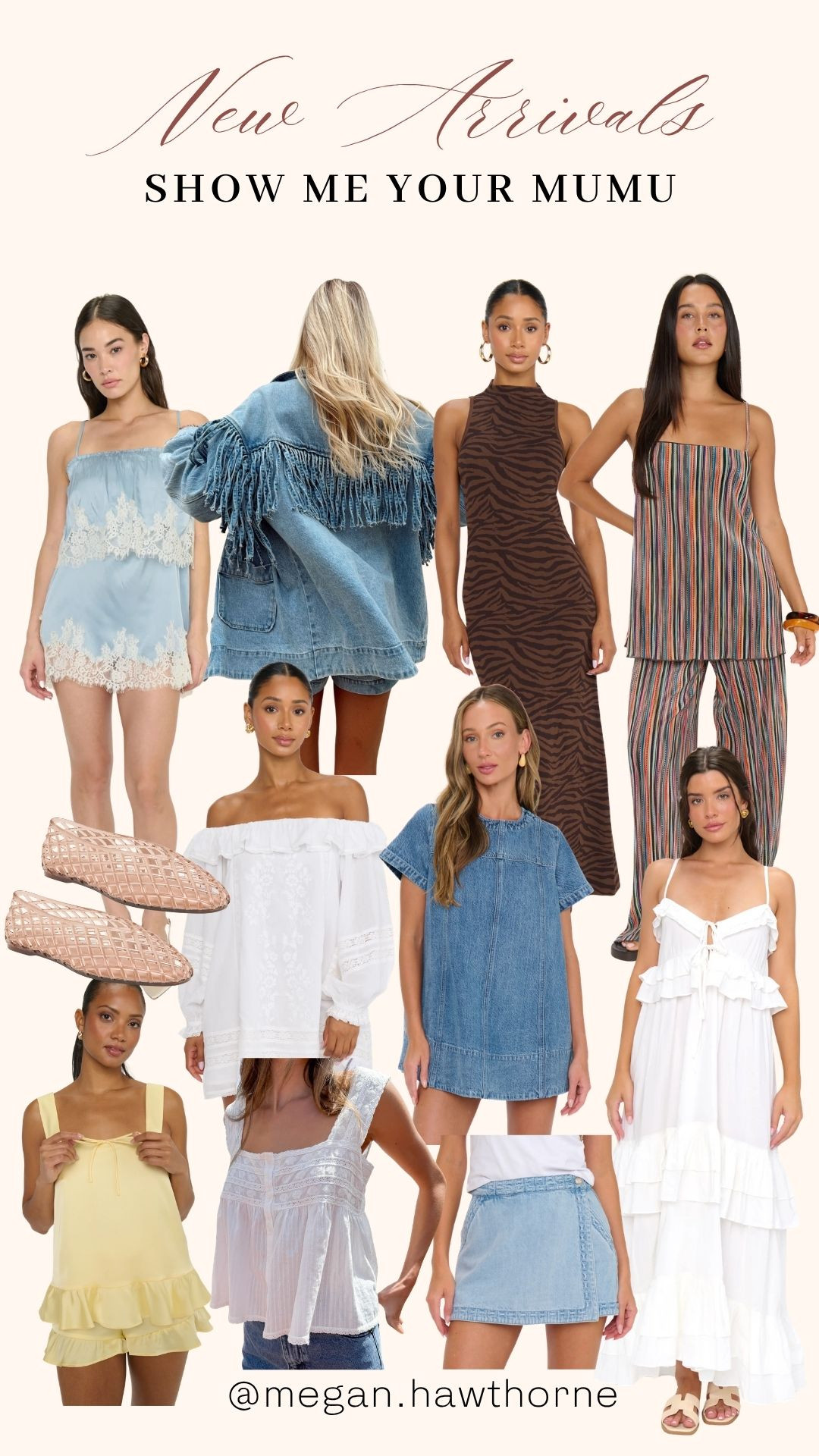 Show me your Mumu new arrivals!  

 