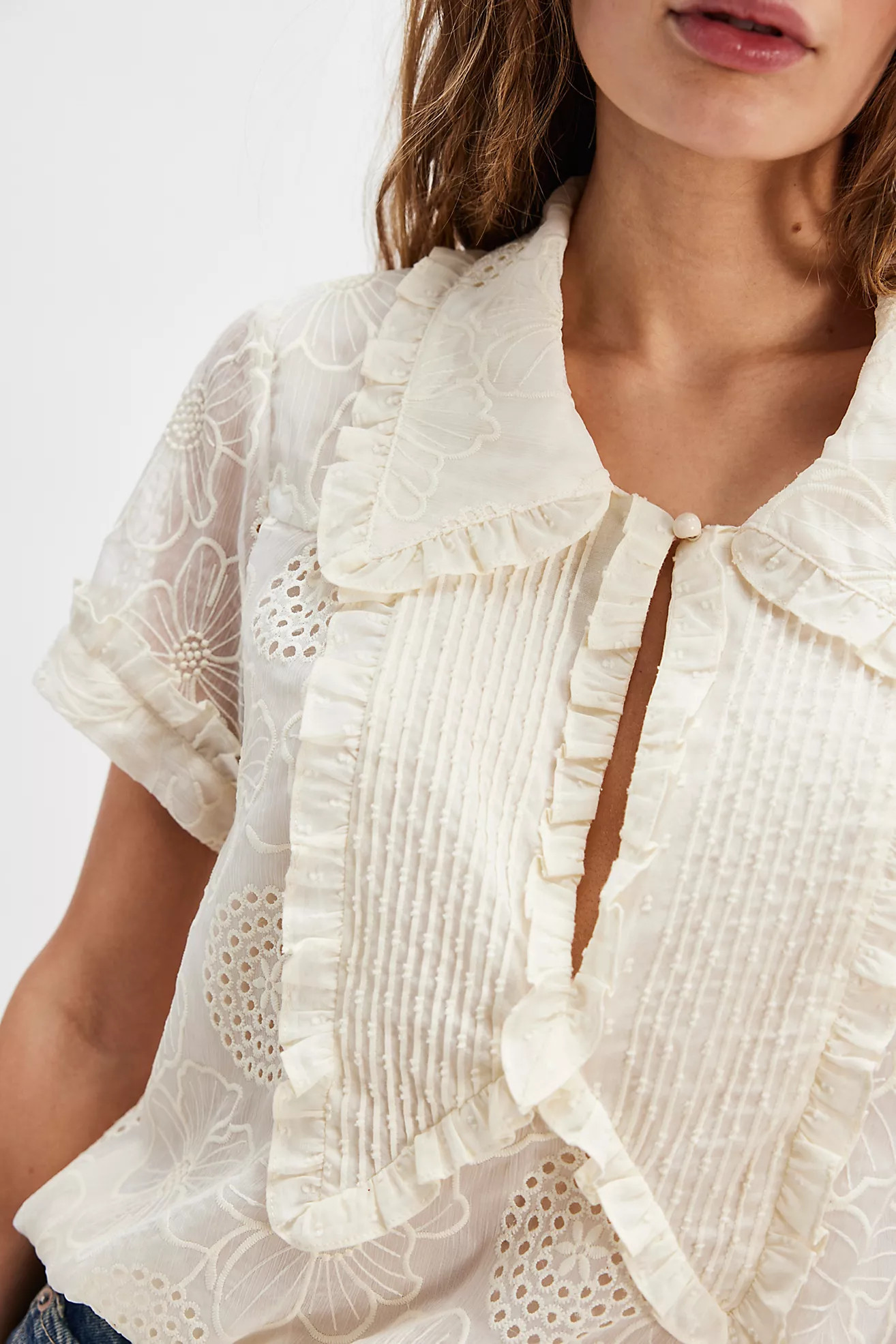 Anna Sui Collared Blouse | Free People (Global - UK&FR Excluded)