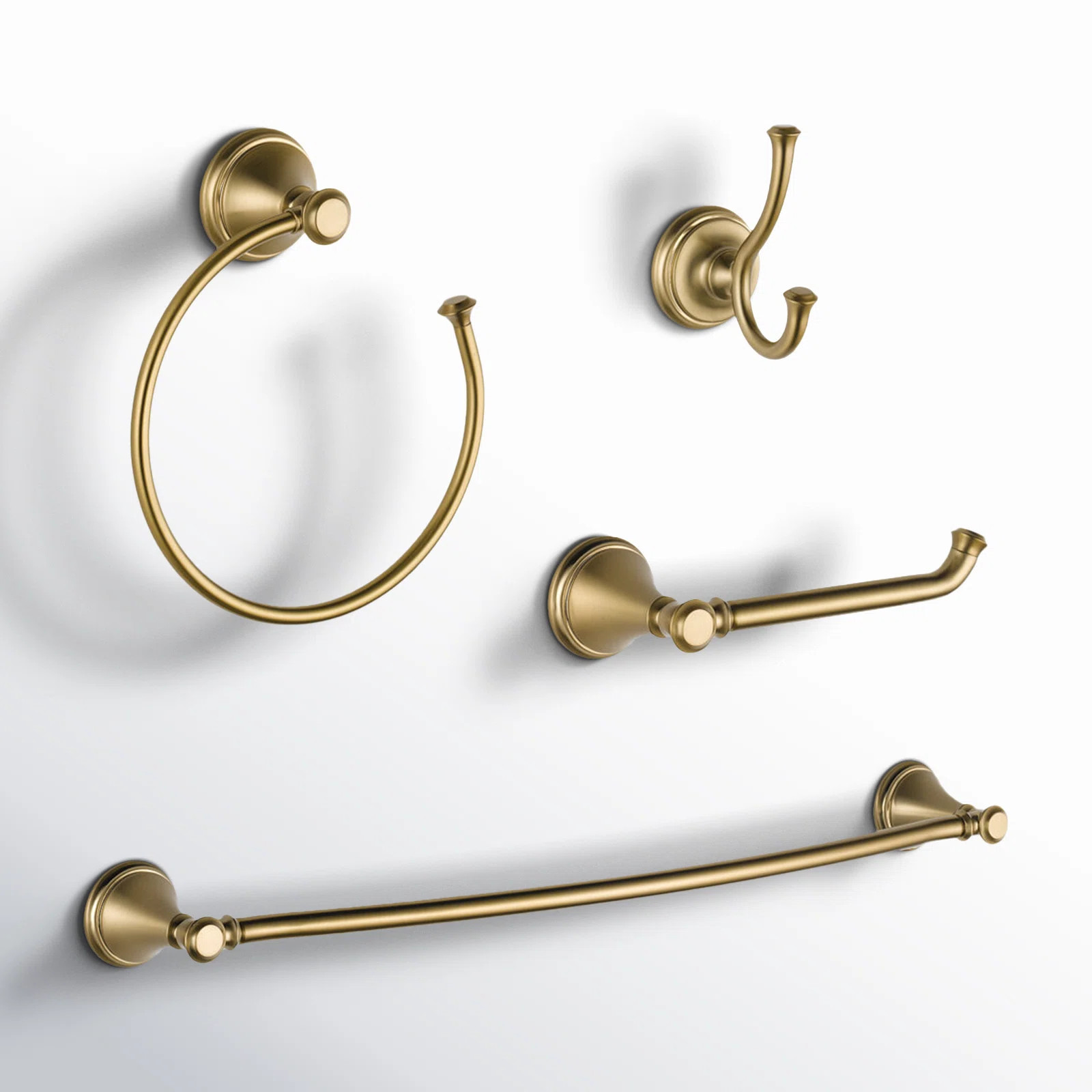 Cassidy Delta 4 Piece Bathroom Hardware Set | Birch Lane