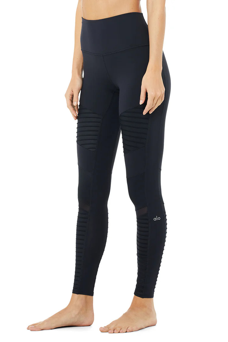 High-Waist Moto Legging | Alo Yoga