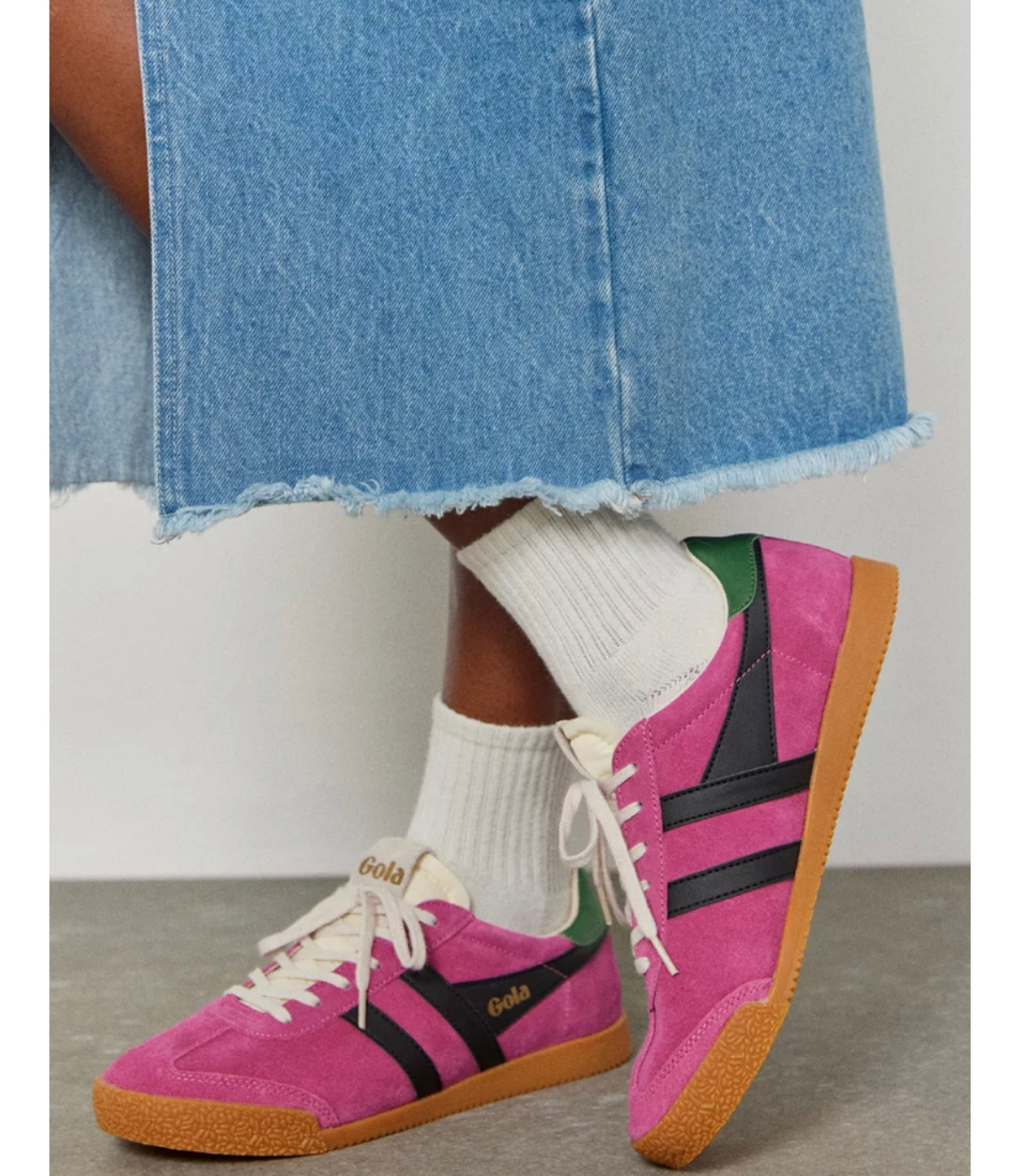 Gola Elan sneakers in fuchsia are the perfect pop of color!

#LTKGiftGuide #LTKWatchNow #LTKShoeCrush