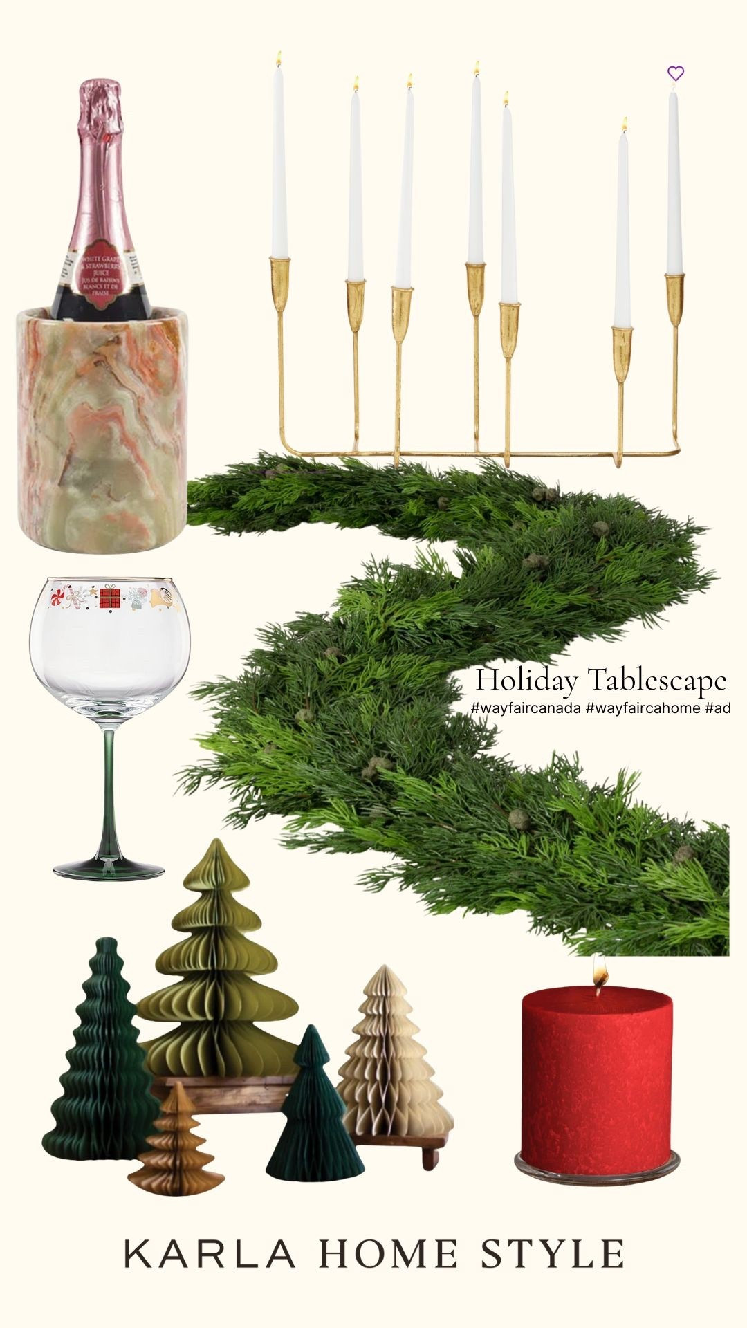 November always feels like the start of hosting season, when the candles come out, the table gets a little more dressed up and everything feels a touch cozier. I picked a few pieces from @wayfaircanada to make your home and table feel warm and ready for the holidays, from charming placemats to festive touches that set the mood for the season. Shop all these finds here #ad #wayfaircanada #wayfaircahome