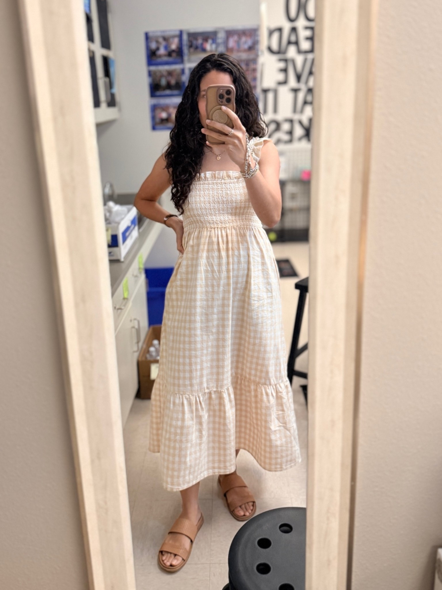 Such a comfy, feminine, airy, & cute dress! Plus it’s 100% cotton 🥰🤩

#teacher #springdress #summerdress

#LTKSeasonal #LTKootd #LTKWorkwear