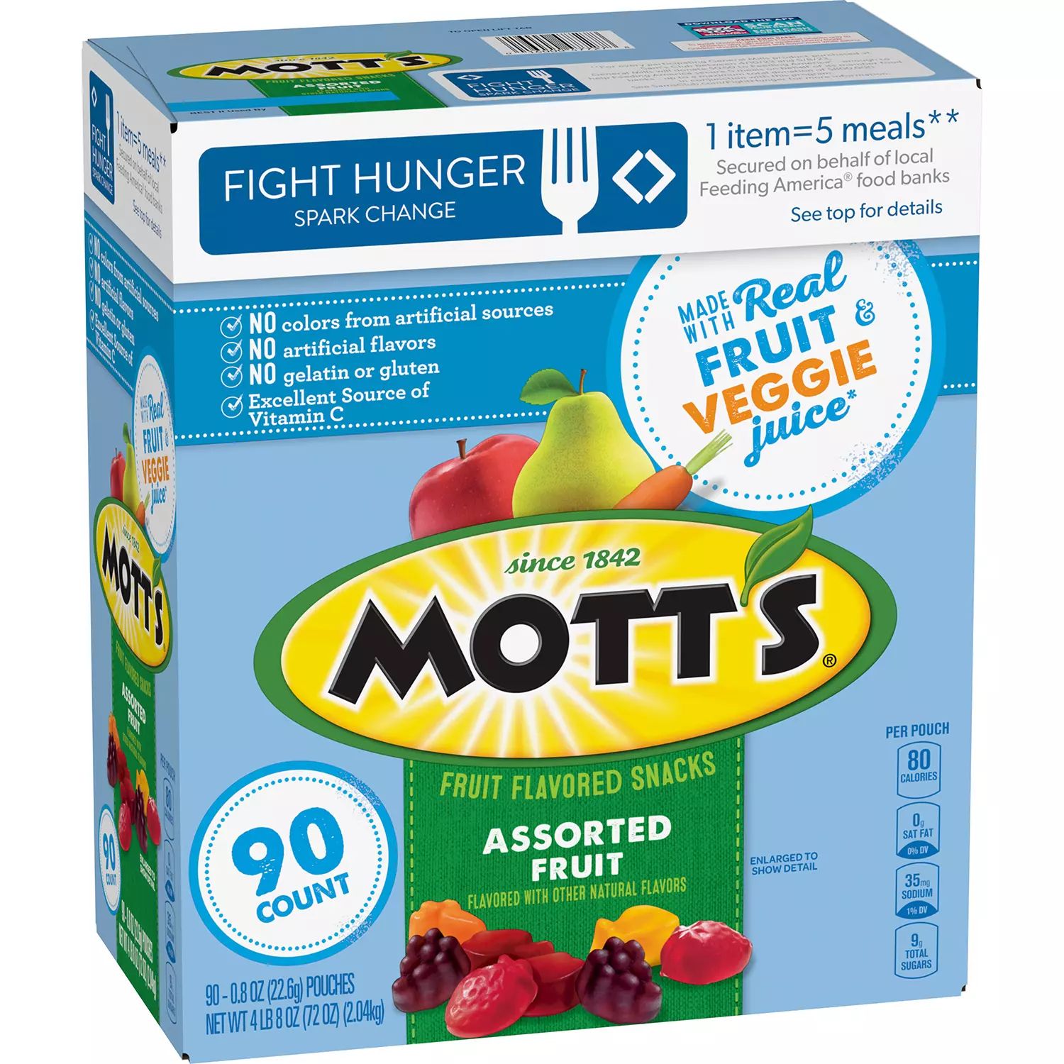 Mott's Fruit Flavored Snacks Assorted Fruit (90 ct.) | Sam's Club