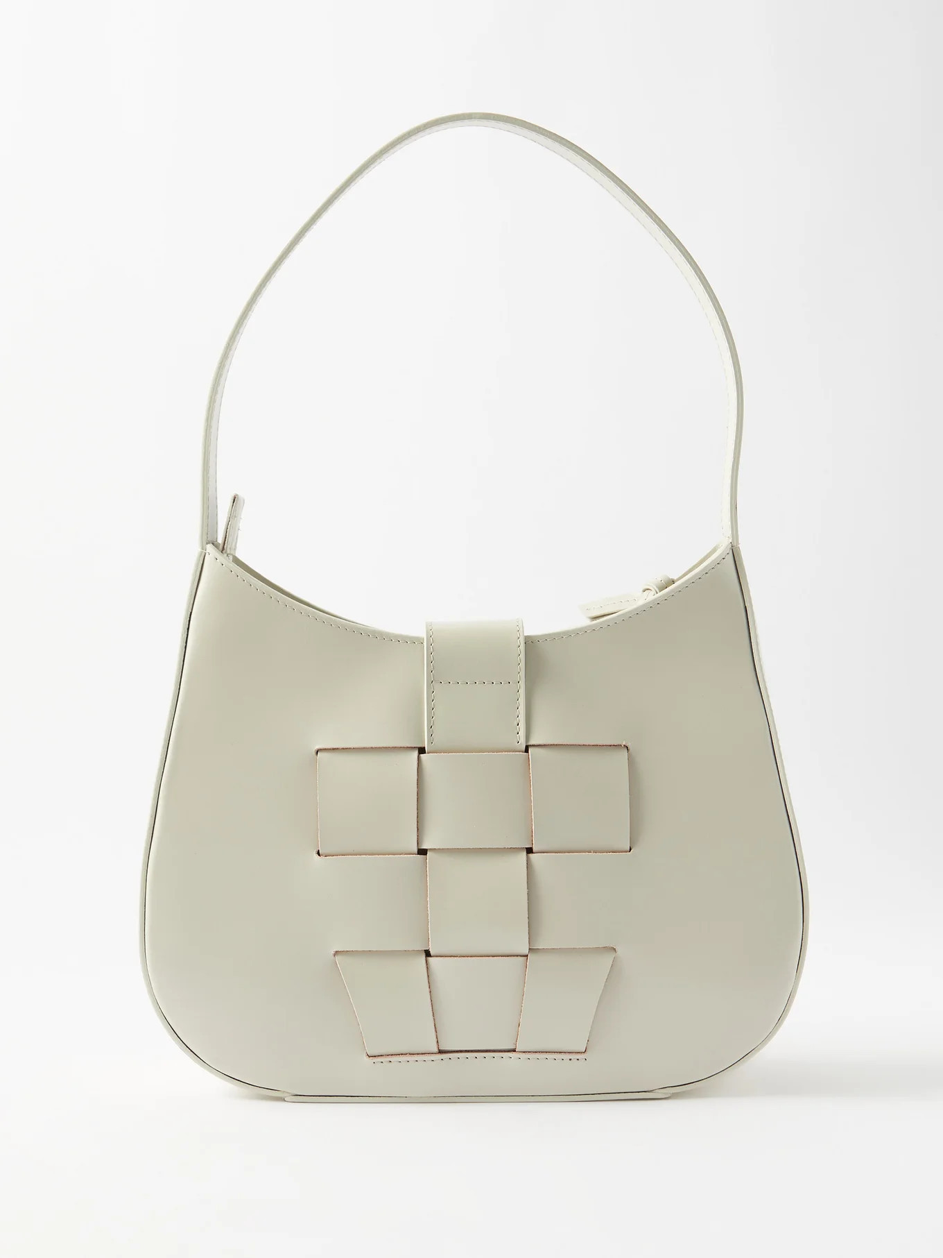 Bauza woven-leather shoulder bag | Matches (APAC)