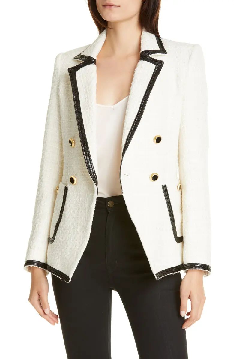 Cato Double Breasted Dickey Jacket | Nordstrom
