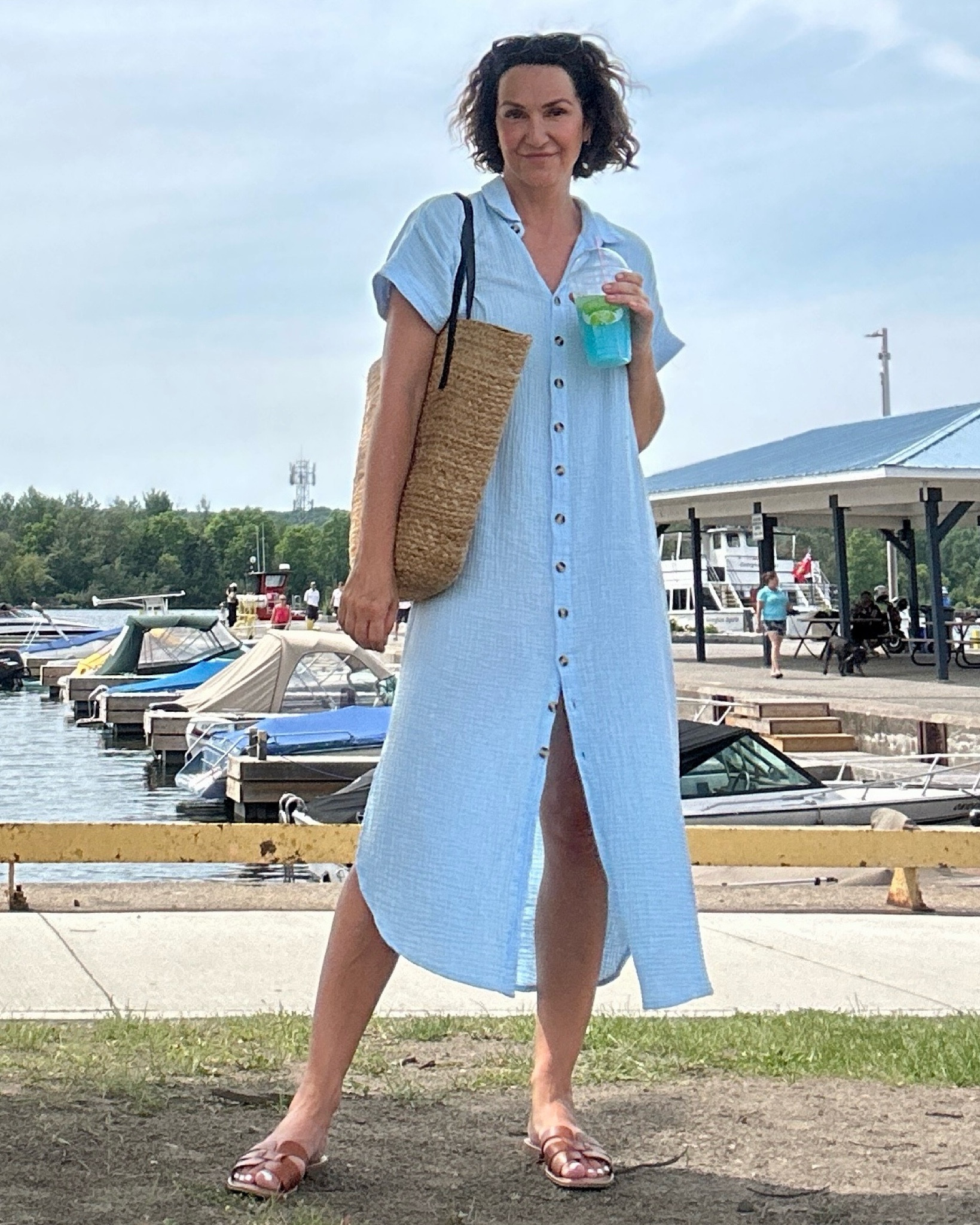 Easy breezy summer look on a hot day!
My dress (wearing my usual size S) and sandals (fit narrow; I sized up 1/2) are on sale for Amazon Prime day!
Also linked similar bags, mine is old 


#LTKFindsUnder50 #LTKSaleAlert #LTKStyleTip
