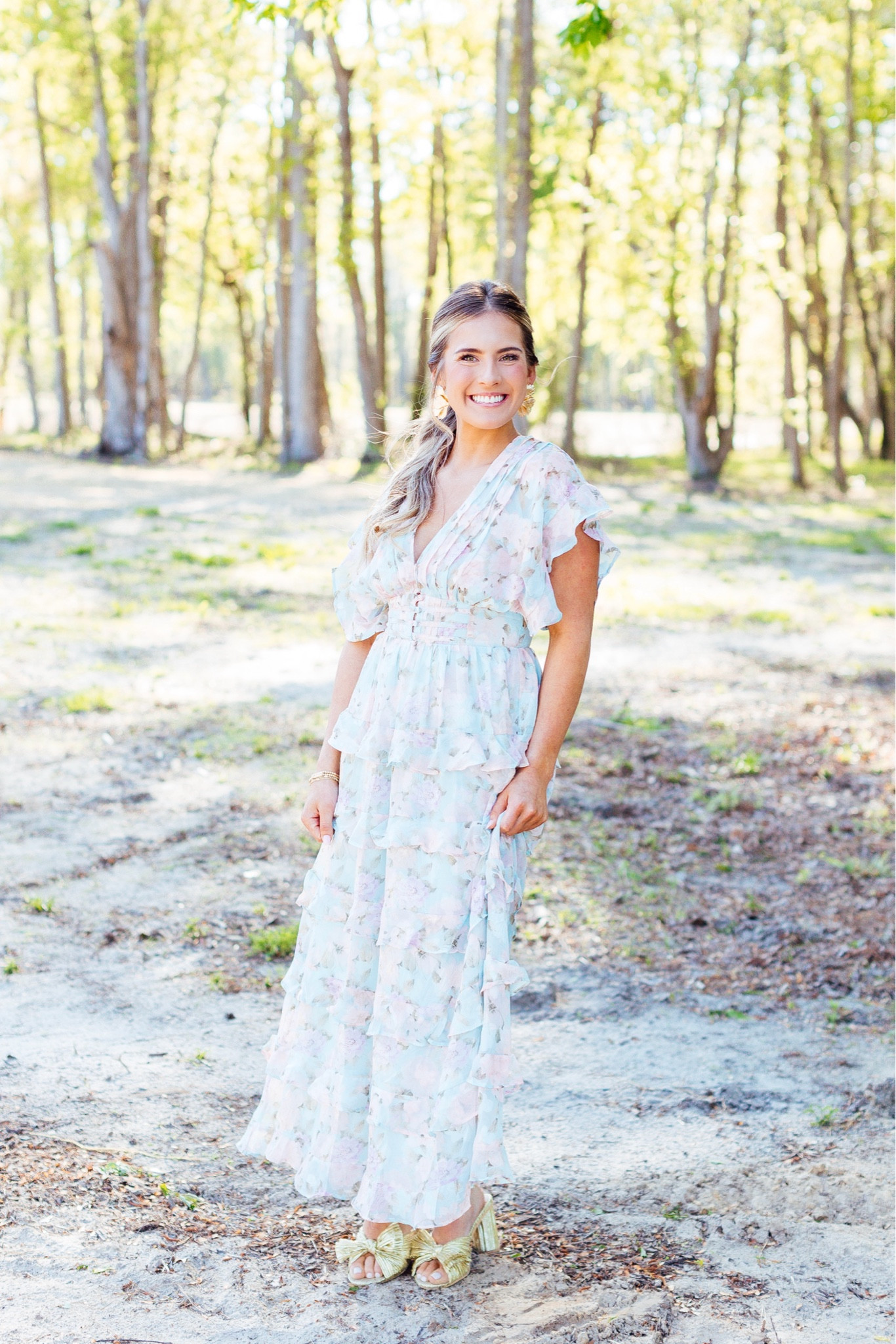 Spring wedding guest dress 

#LTKfindsunder100 #LTKstyletip #LTKwedding