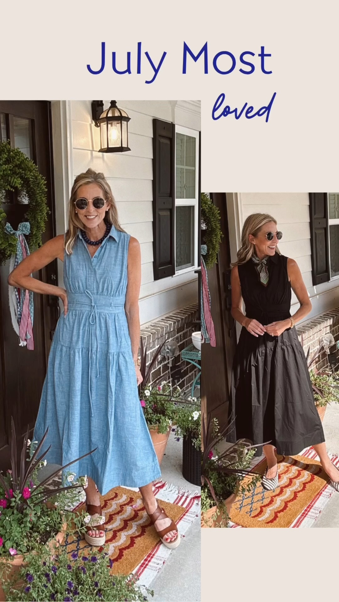 These were July’s best sellers… I can see why!! Y’all loved them for a reason…. All are affordable, easy to wear, and pieces you can reach for again and again. Which one was your favorite? Comment JULY and I’ll send you all the links!

Walmart fashion, Target style, Belk dresses, affordable outfits, teacher outfits, workwear, casual style, summer to fall outfits, wide leg jeans, Walmart dresses, Target pants, over 50 style, budget fashion.