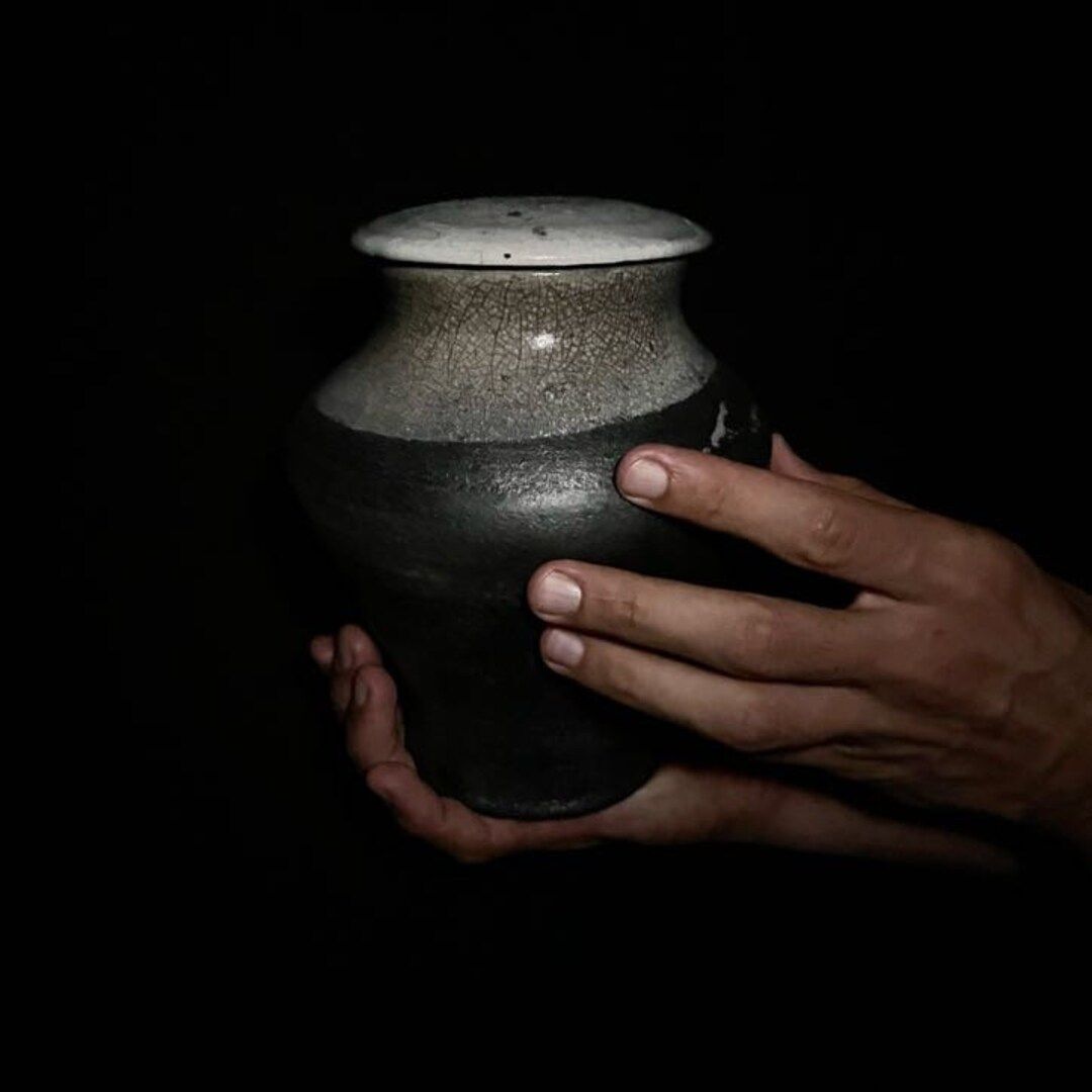 Custom Raku Ceramic Urn Modern Artistic Cremation Urn - Etsy | Etsy (US)