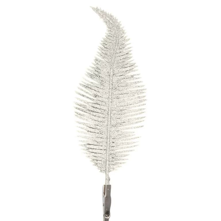 6pcs Christmas Tree Decoration Clip On Feather Glitter Baubles Ornament Decor | Walmart (US)