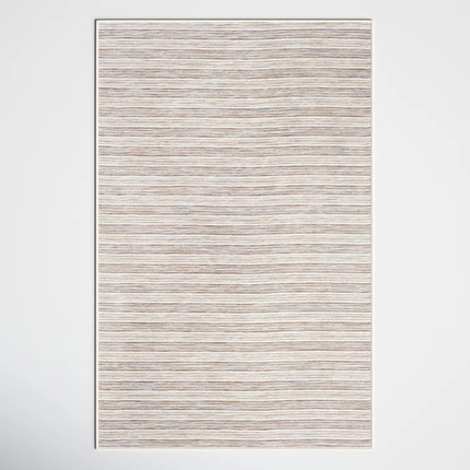Gina Striped Brown/Gray/Cream Indoor/Outdoor Area Rug