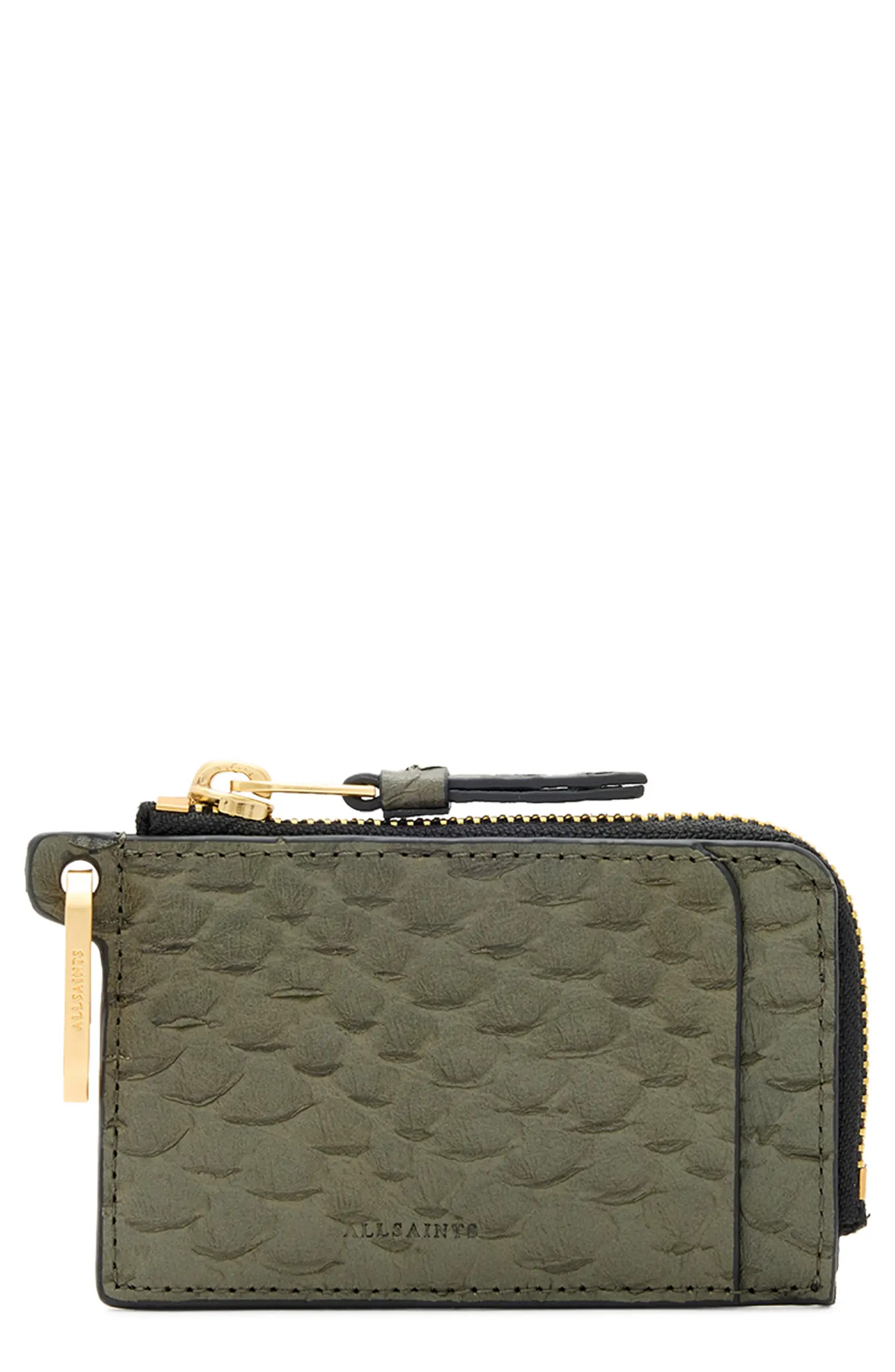 AllSaints Remy Leather Wallet | Nordstrom | Nordstrom