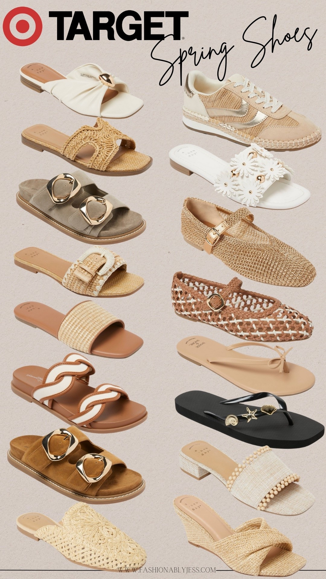 Beautiful spring shoes from target 
Perfect for vacation Office

#LTKootd #LTKgrwm #LTKOver40