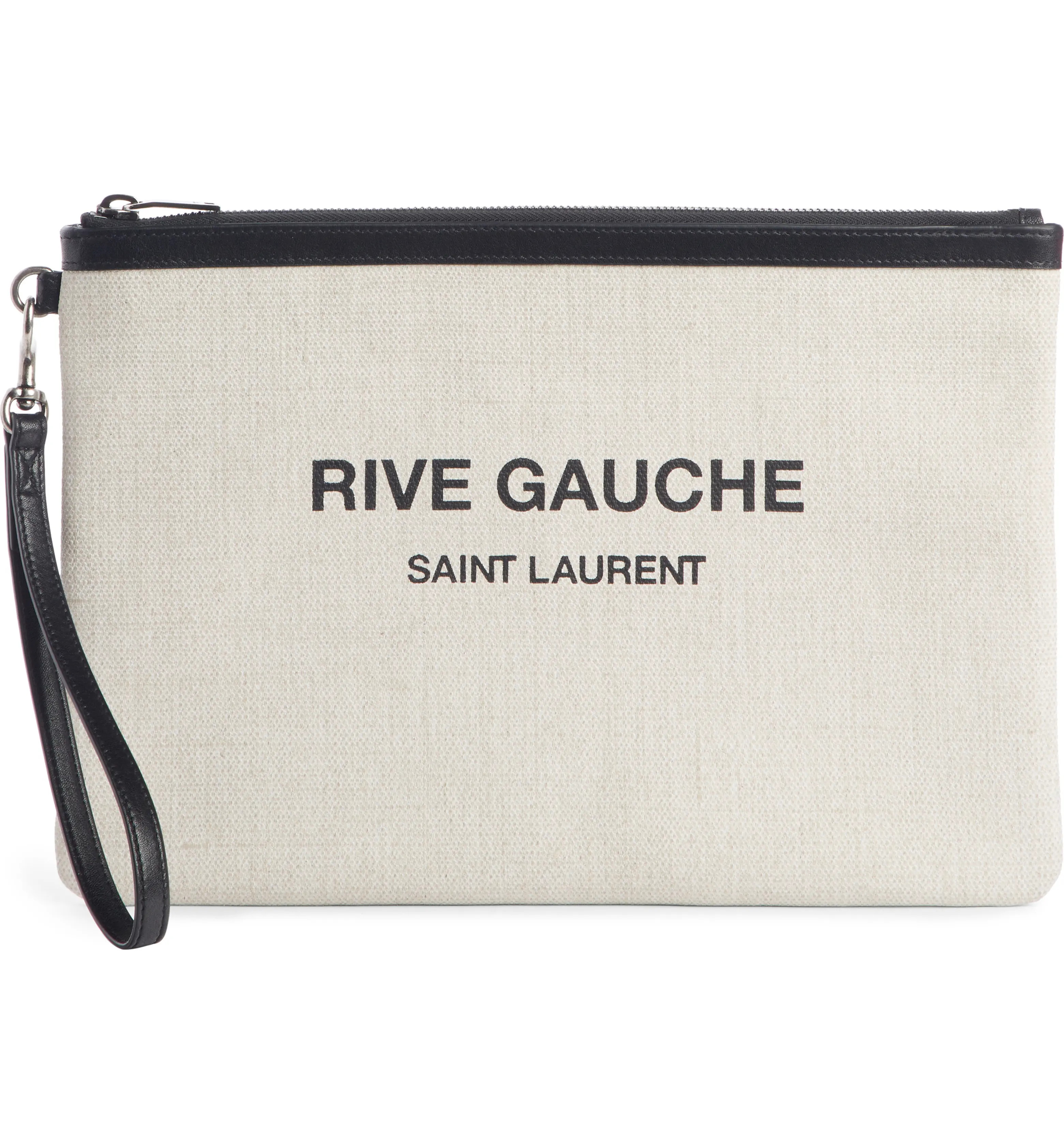 Rive Gauche Canvas Pouch | Nordstrom