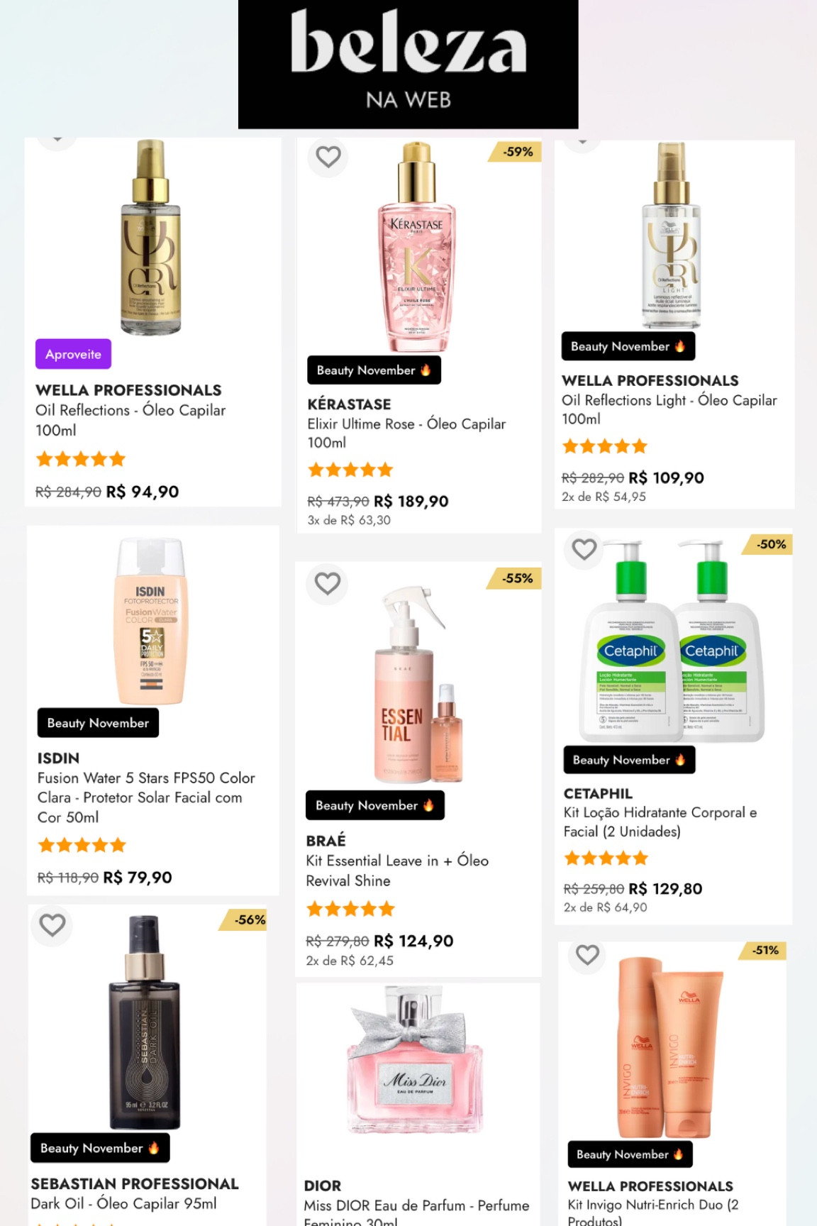 black friday na Beleza na Web - ótimas ofertas 

#LTKbrasil #LTKpromo #LTKbeleza