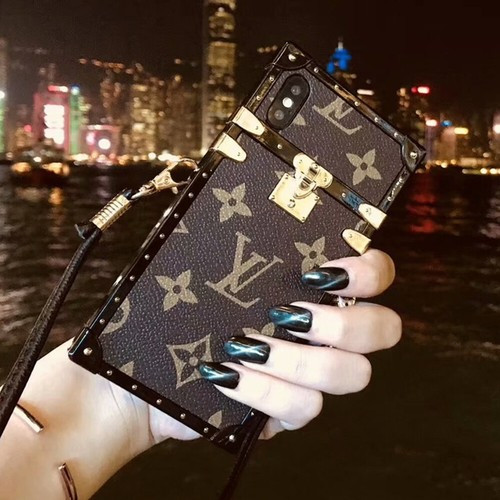 Details about   Luxury Leather Plaids Trunk Wallet Case Back Cover for iPhone X XR XS Max 8 Plus | eBay US