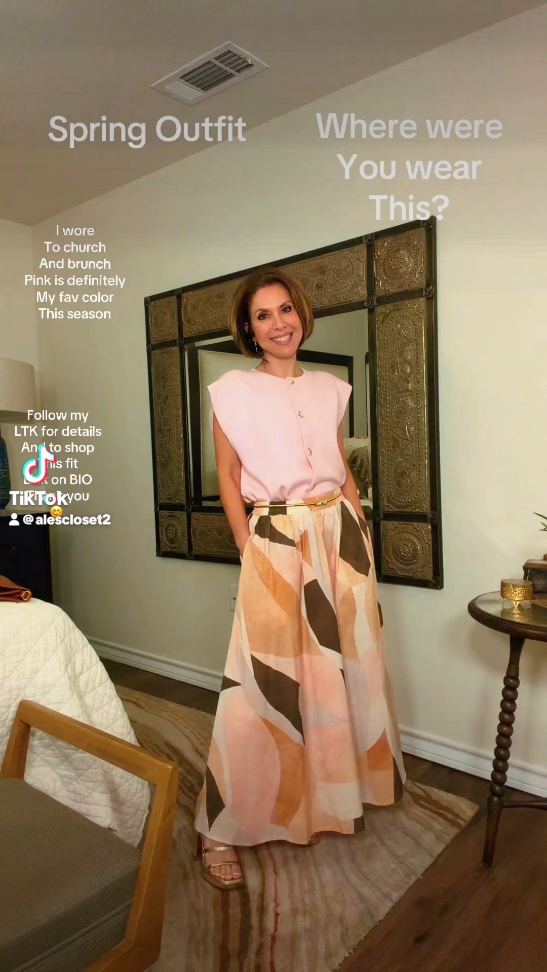 This look instantly felt like spring the moment I tried it on 🌸 I found this beautiful set by Elan at Dillard’s and completely fell in love with how easy and feminine it is.

I’m wearing a size small in both the top and skirt. The exact color I have isn’t available online (and it’s my favorite 😍), but they do have the skirt in another really pretty color option that I linked for you. You can also check the Elan official site for more pieces from this brand.

This is one of those effortless outfits you can wear to church, brunch, or anything in between and still feel put together without trying too hard 🤍

No gatekeeping over here — everything I could find is linked for you ✨ thank you so much for being here!

#springstyle #feminineoutfits #ltkstyle #brunchoutfit #effortlessstyle #dillardsfinds #elegantlooks #everydaystyle



#LTKOver40 #LTKootd #LTKSeasonal
