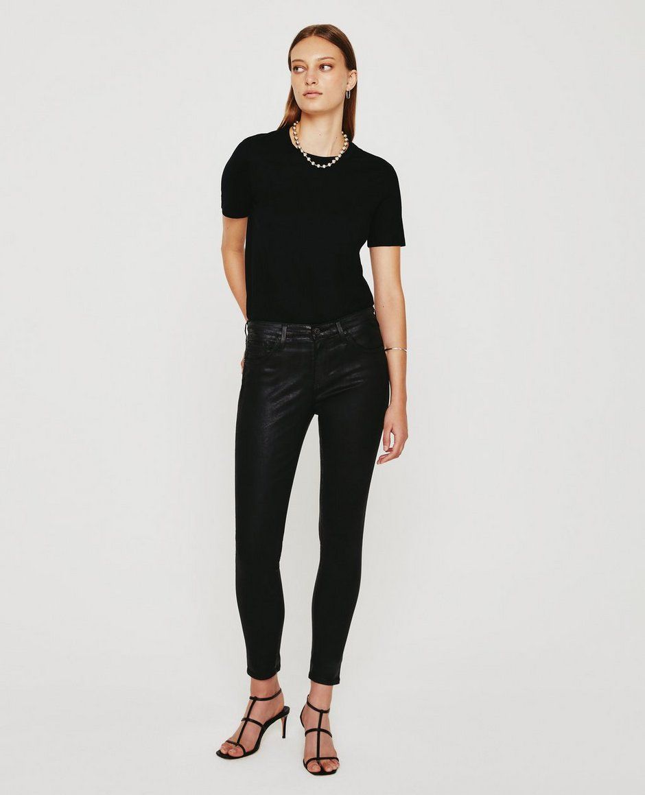 THE LEATHERETTE LEGGING ANKLE | AG Jeans