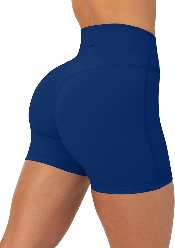 PAVOI ACTIVE Buttery Soft Shorts | High Waisted Butt Sculpting 4" & 6" Low Impact Biker Shorts fo... | Amazon (US)