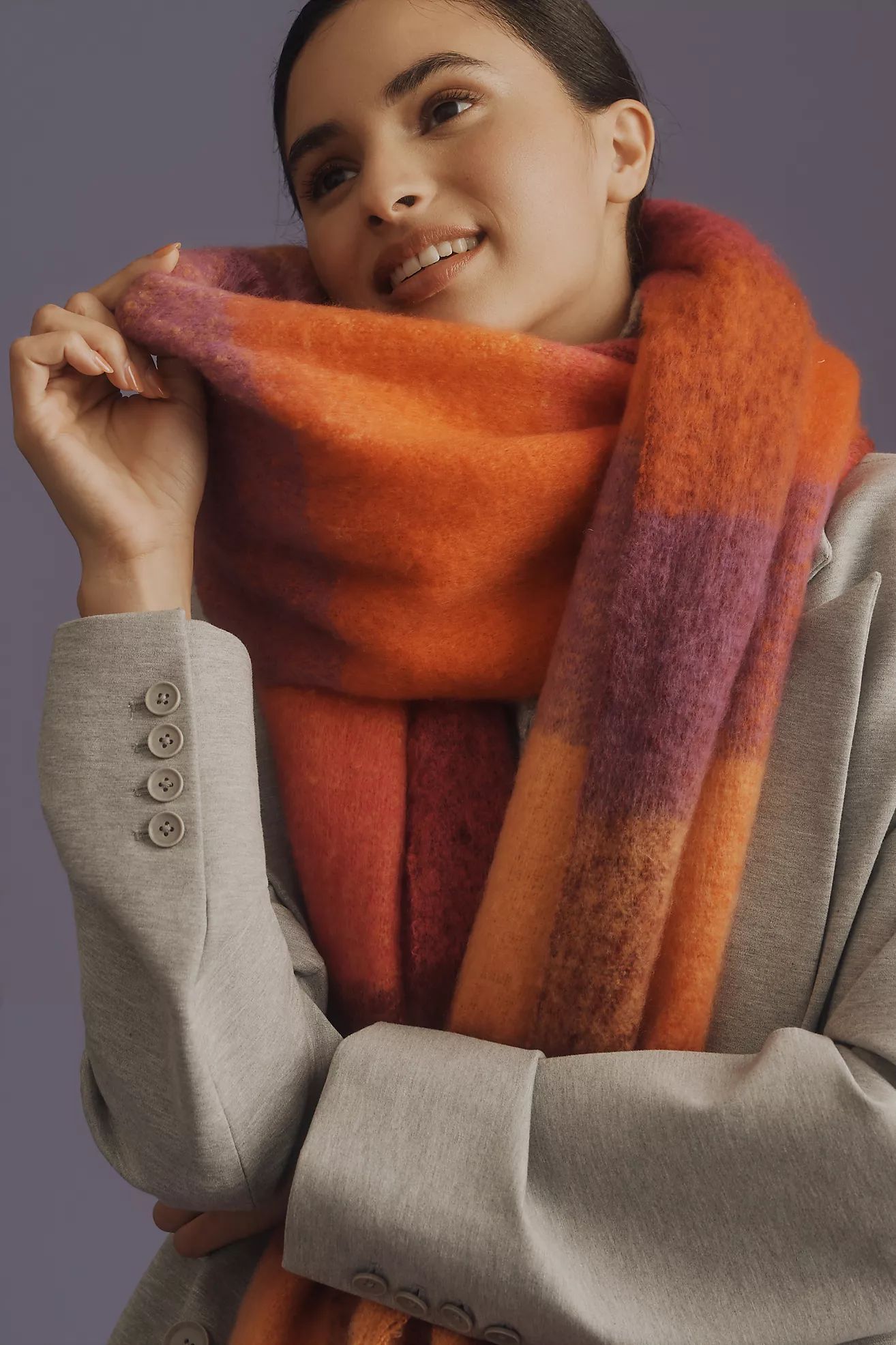 By Anthropologie Check Scarf | Anthropologie (US)