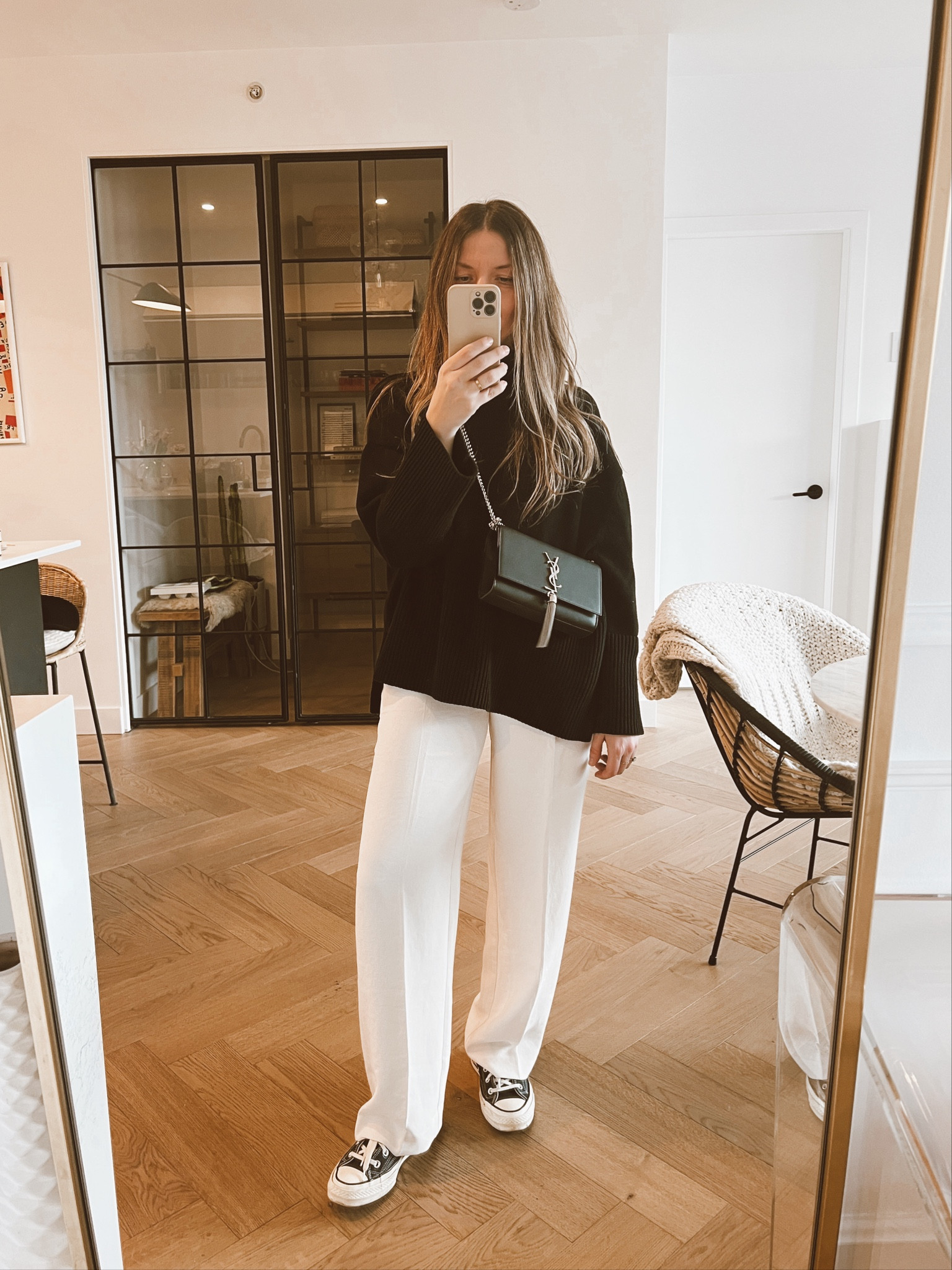 When it doubt, the easiest way to elevate a look is mixing black and white. 💗

Pants: Aritzia, linked some similar options 
Knit: Gap, super similar to the Toteme one, such a good find.

#LTKSeasonal #LTKFind #LTKstyletip