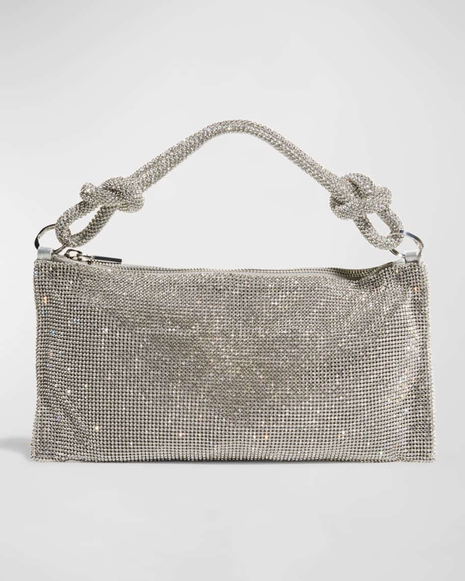 Cult Gaia Hera Nano Knotted Embellished Shoulder Bag | Neiman Marcus