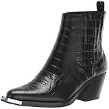 Dolce Vita Women's Abie Western Booties, Black, 7.5 Medium US | Amazon (US)