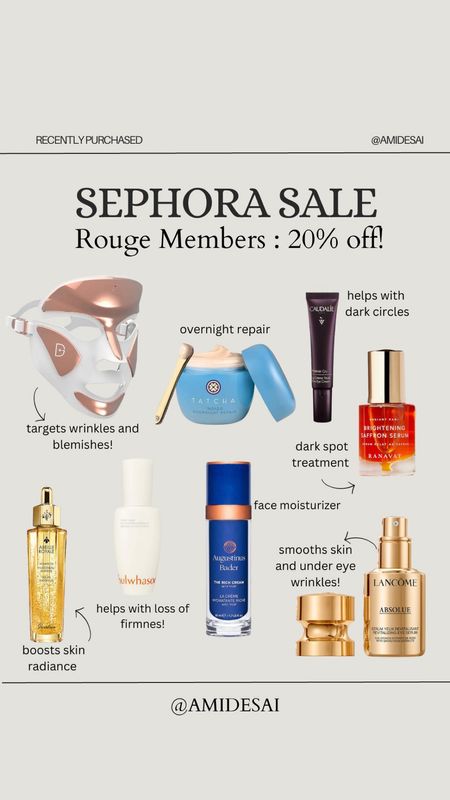 Sephora sale! Rogue members get 20% off

#LTKsalealert