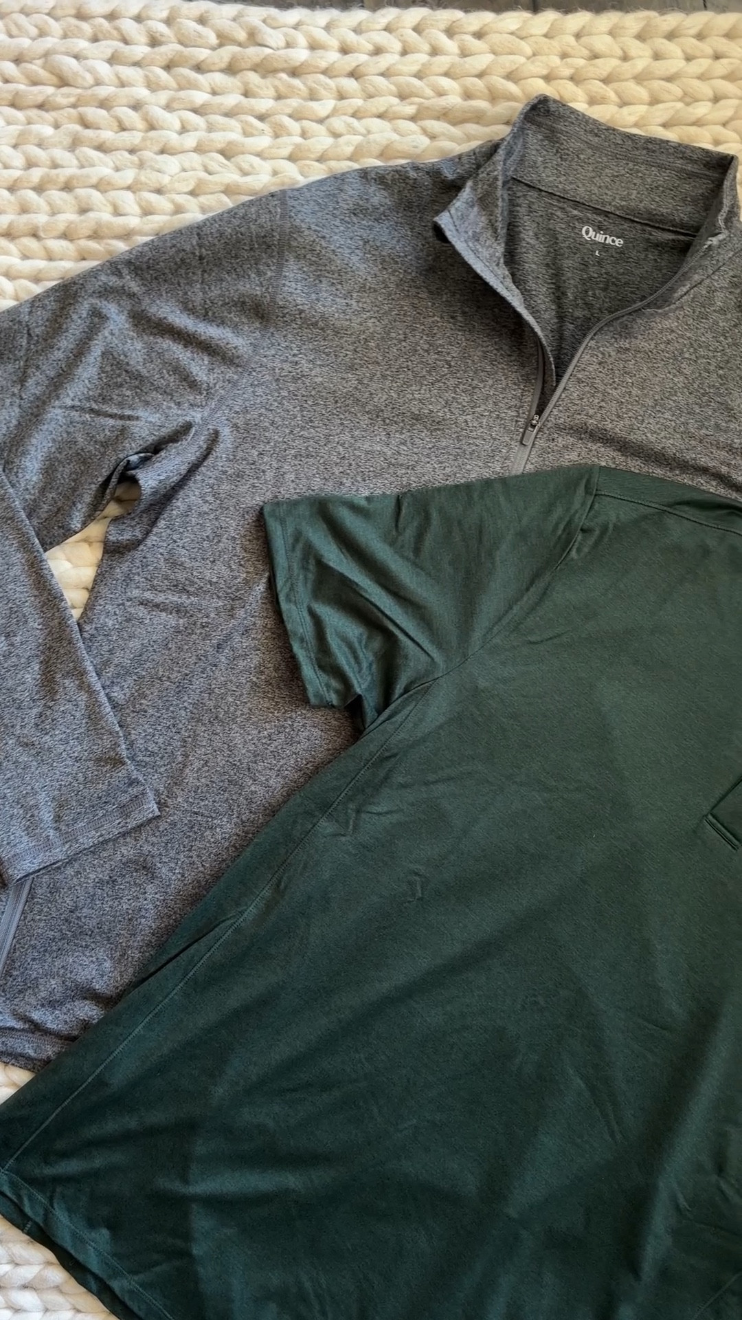 Our latest Quince haul just landed & honestly I can’t decide whose pieces I’m more excited about; mine or his. I grabbed the Flowknit Performance Polo in olive & the Flowknit Half-Zip in heather grey for my husband for our upcoming travel, & they are so well made for the price. Both in size Large. We are talking half the cost of what you’d spend at a traditional retailer. Quince never misses when it comes to quality basics that actually last. Linked in my LTK! @Quince  

quince-quince mens-quince haul-quince finds-mens style-mens fashion-mens basics-mens activewear-mens performance wear-mens travel style-mens travel outfits-mens vacation outfits-travel essentials-packing essentials-mens polo-flowknit polo-performance polo-olive polo shirt-mens half zip-flowknit half zip-performance half zip-heather grey-mens workout gear-mens athleisure-husband style-gift ideas for him-gifts for husband-gifts for men-mens wardrobe essentials-mens capsule wardrobe-affordable mens fashion-mens quality basics​​​​​​​​​​​​​​​​



#LTKvlog #LTKWorkwear #LTKMens