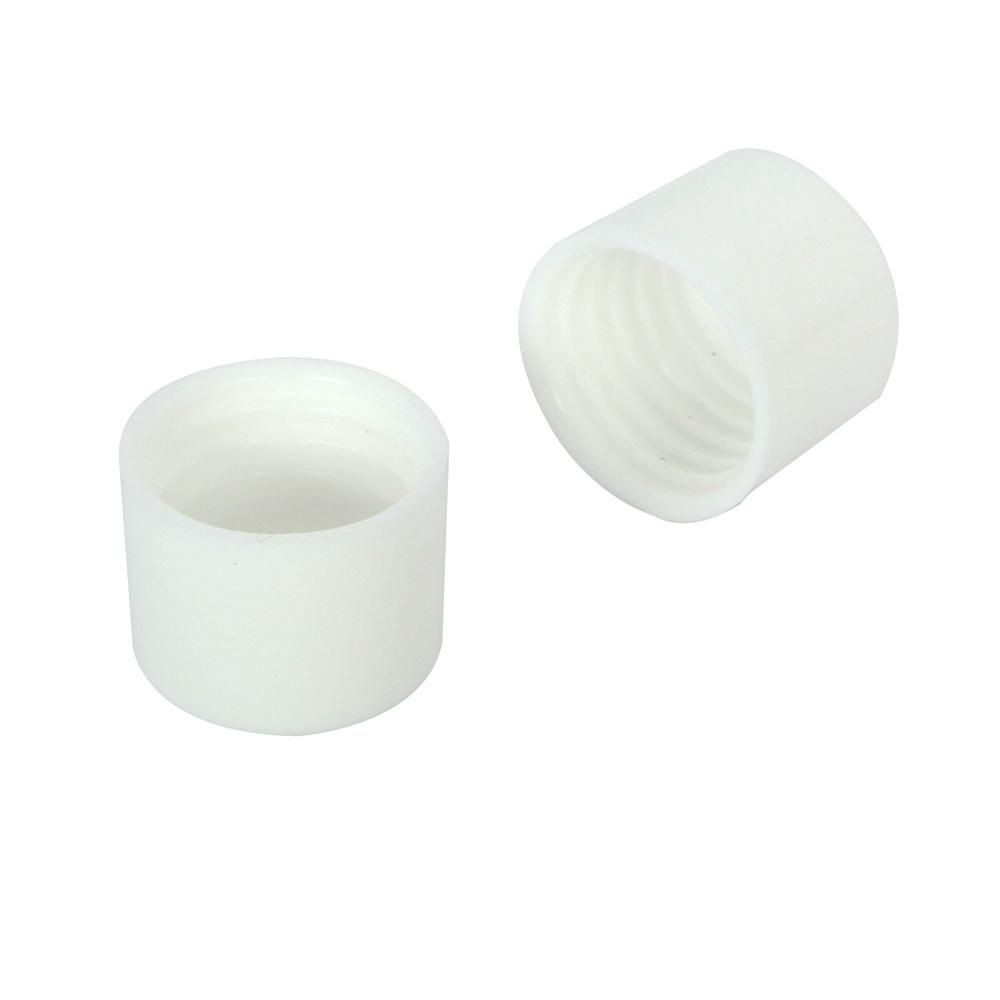 Everbilt 1-1/4 in. White Closet Pole End Caps (2-Pack)-EH-WSTHDUS-355 - The Home Depot | The Home Depot