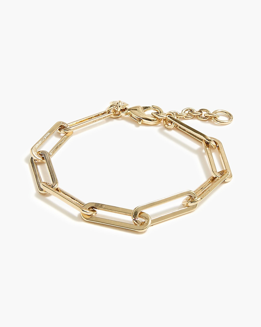 Paper-clip link bracelet | J.Crew Factory