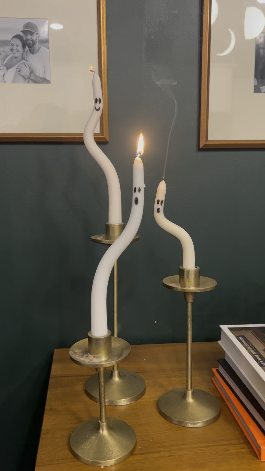 Target circle sale on all things Halloween! 

Harder than I thought to make these! 

I bought the 15 pack from target, and soaked 3 in warm (not boiling) water for 5 minute intervals, replacing the water each time. 

You’ll feel when they are ready to be molded, but go gently and pause when you feel them stiffen up. I broke 4 before getting it! 

#LTKHalloween #LTKhome #LTKfamily