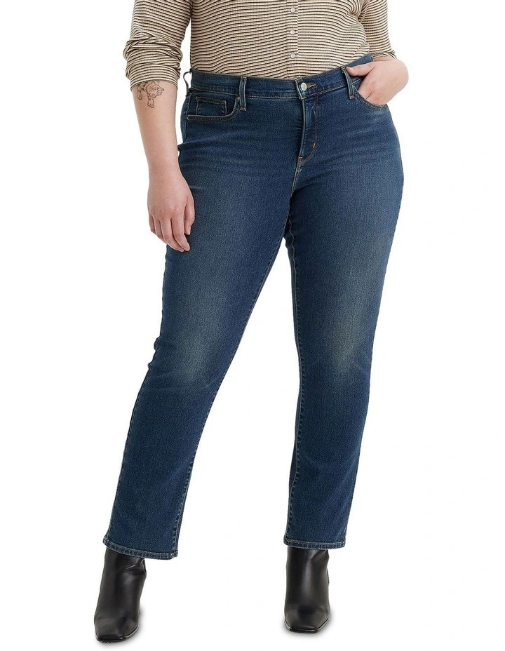 Levi's Curve314 Shaping Straight Jeans Curve in Zealous Blue | Myer