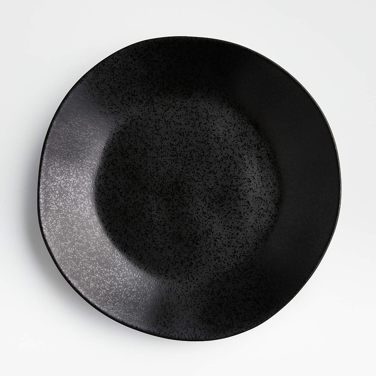 Marin Matte Black Stoneware Dinner Plate + Reviews | Crate & Barrel | Crate & Barrel