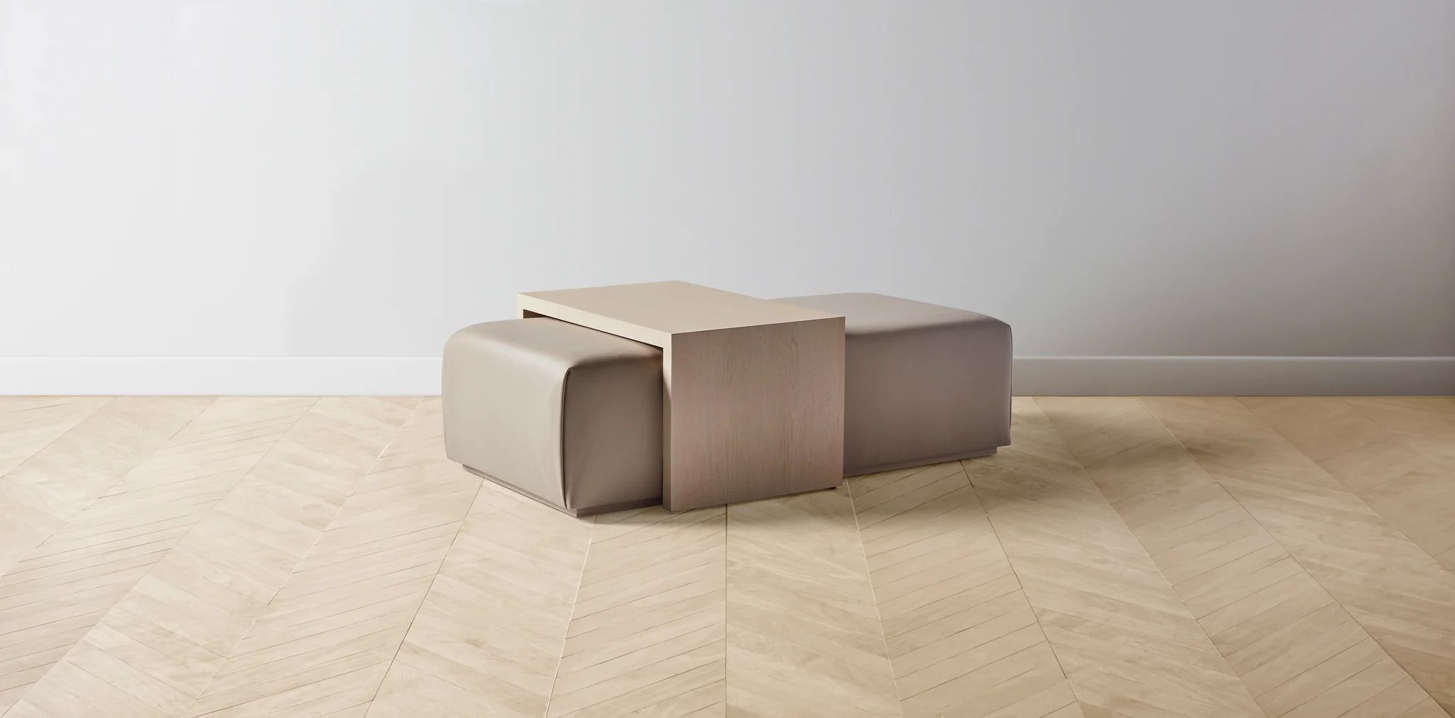 The Bowery Coffee Table Ottoman | Maiden Home