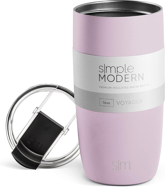 Simple Modern Travel Coffee Mug Tumbler with Flip Lid | Reusable Insulated Stainless Steel Cold B... | Amazon (US)